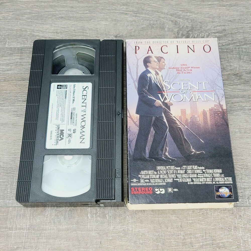 Scent of a Woman (VHS, 1993) Al Pacino